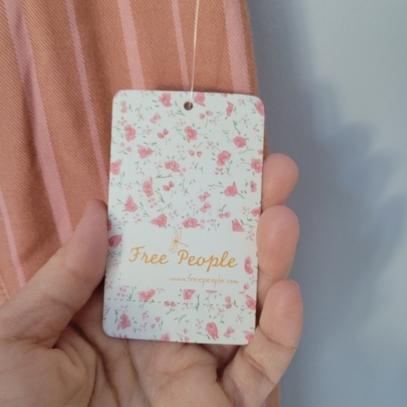 FREE PEOPLE Striped Open Leg Pant - Picture 6 of 9